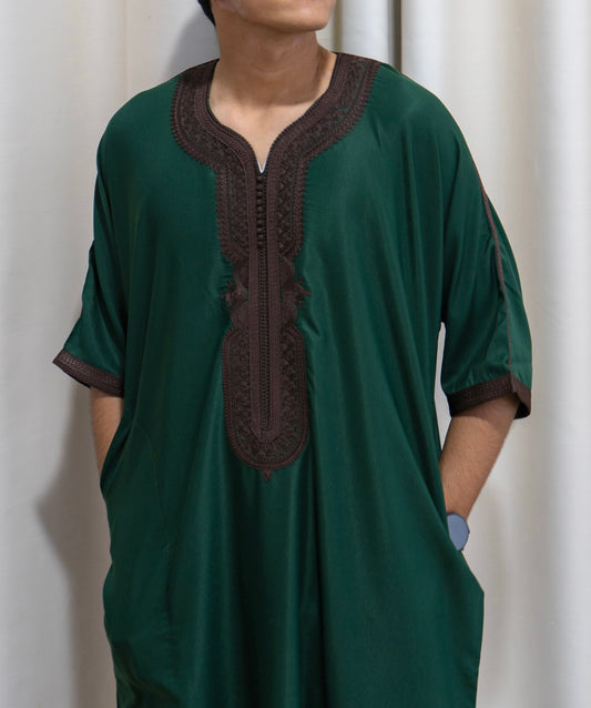 Maghrebi Thobe — Emerald Brown