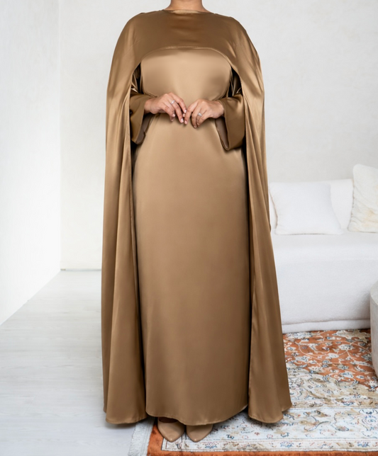 Freyá Dress Set — Roasted Almond