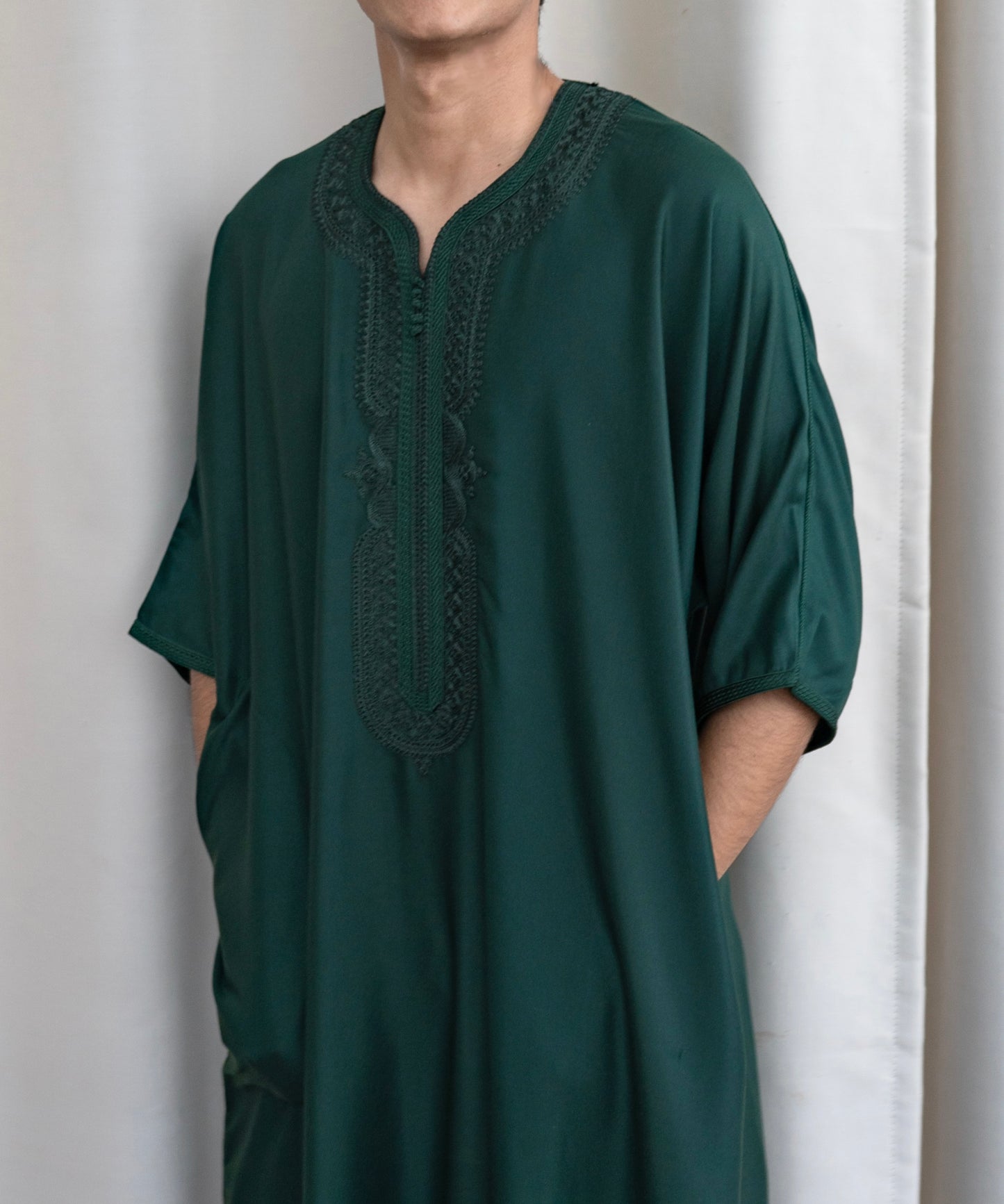 Maghrebi Thobe — Emerald Green